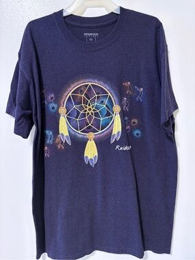 Sportex Purple Dreamcatcher Graphic Short Sleeve Tee from Ruidoso, NM